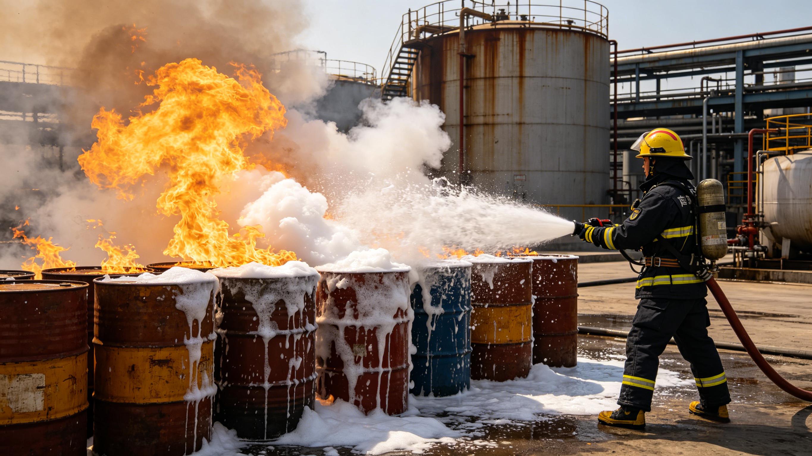 消防氟材，硬核担当｜三美突破水成膜消防药剂全链条核心技术